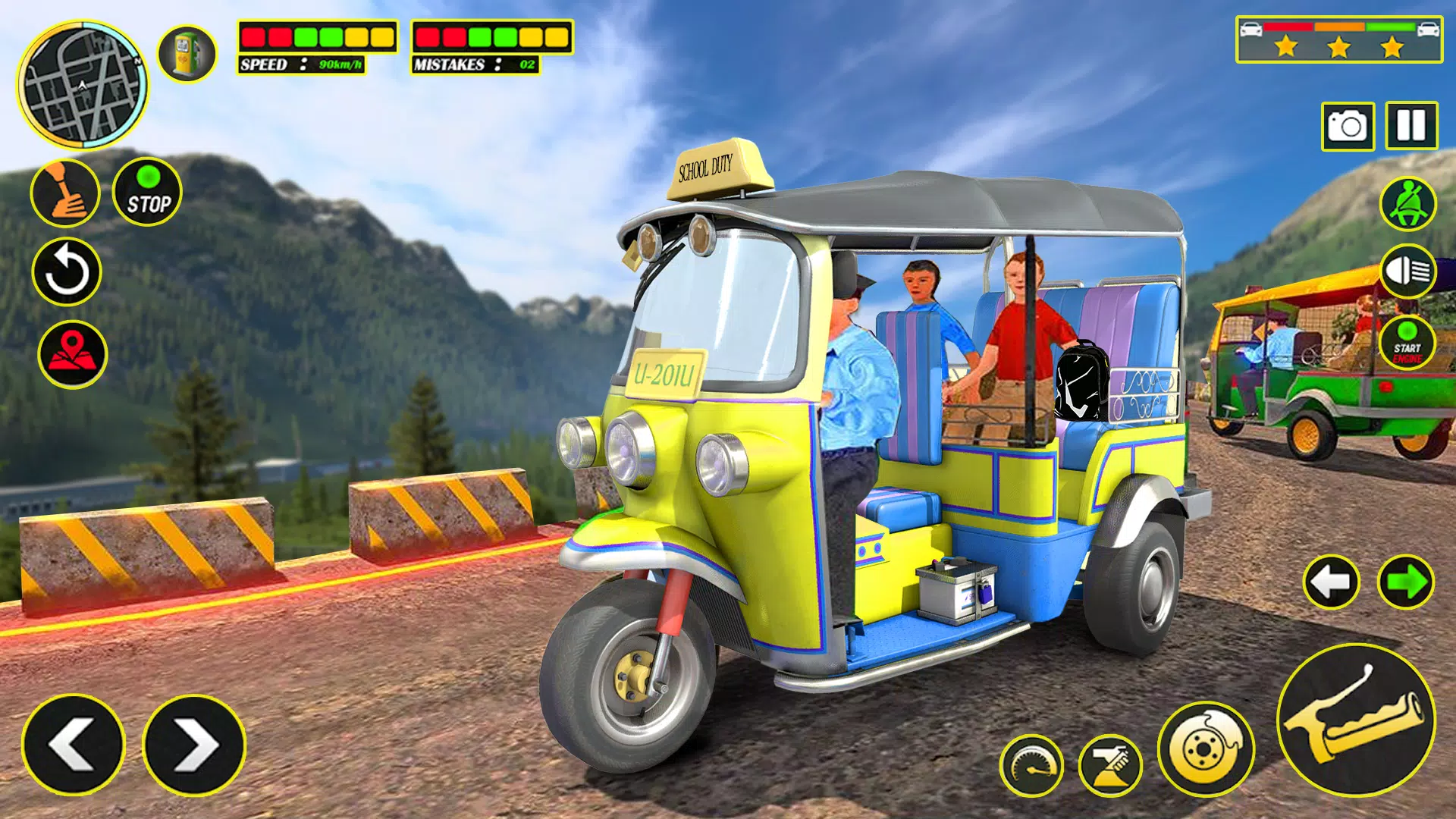 学校汽车人力车模拟器 学校汽车人力车模拟器