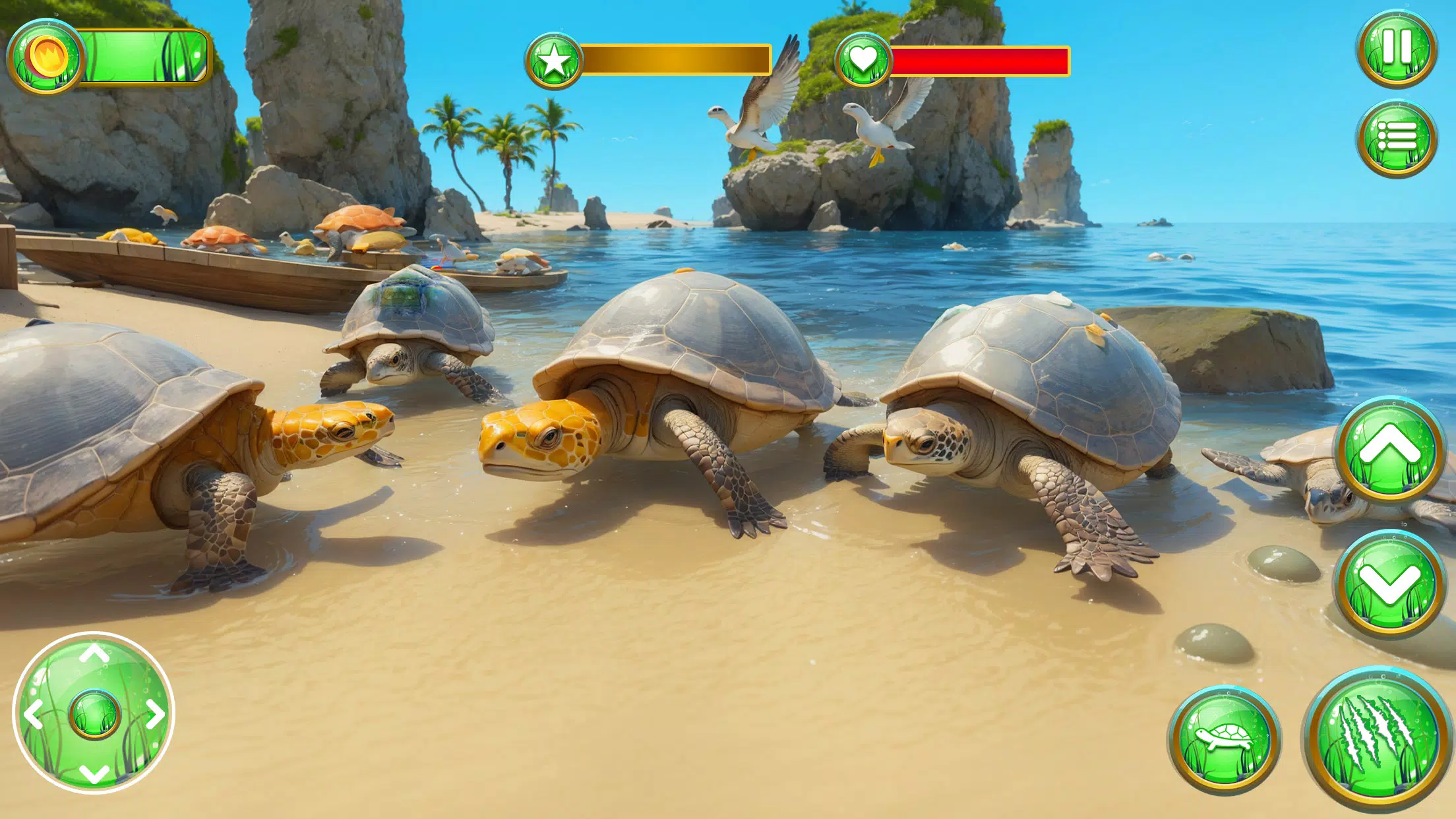 野生海龟家庭模拟 3D 野生海龟家庭模拟 3D