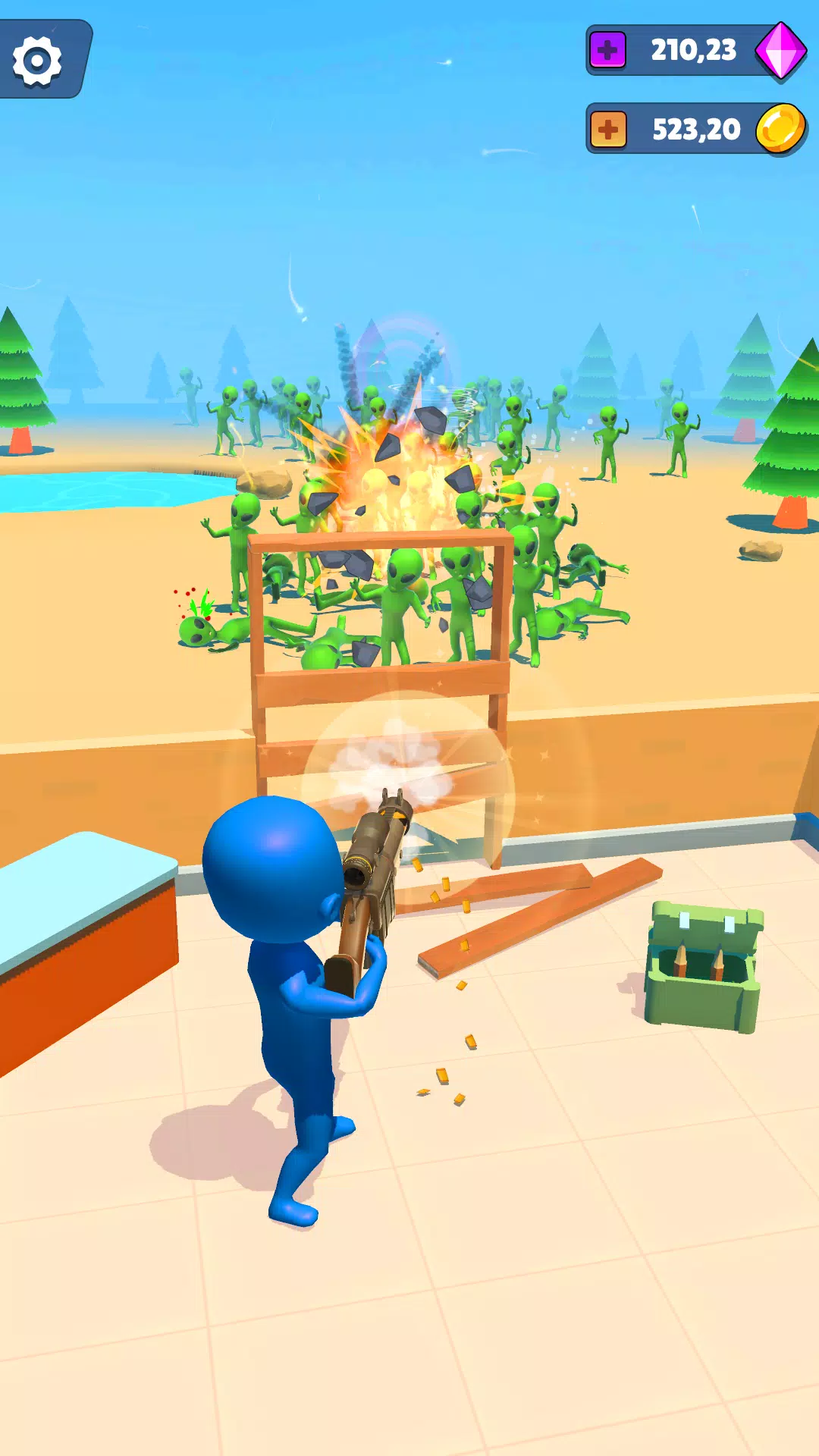 外星人入侵：枪支防御