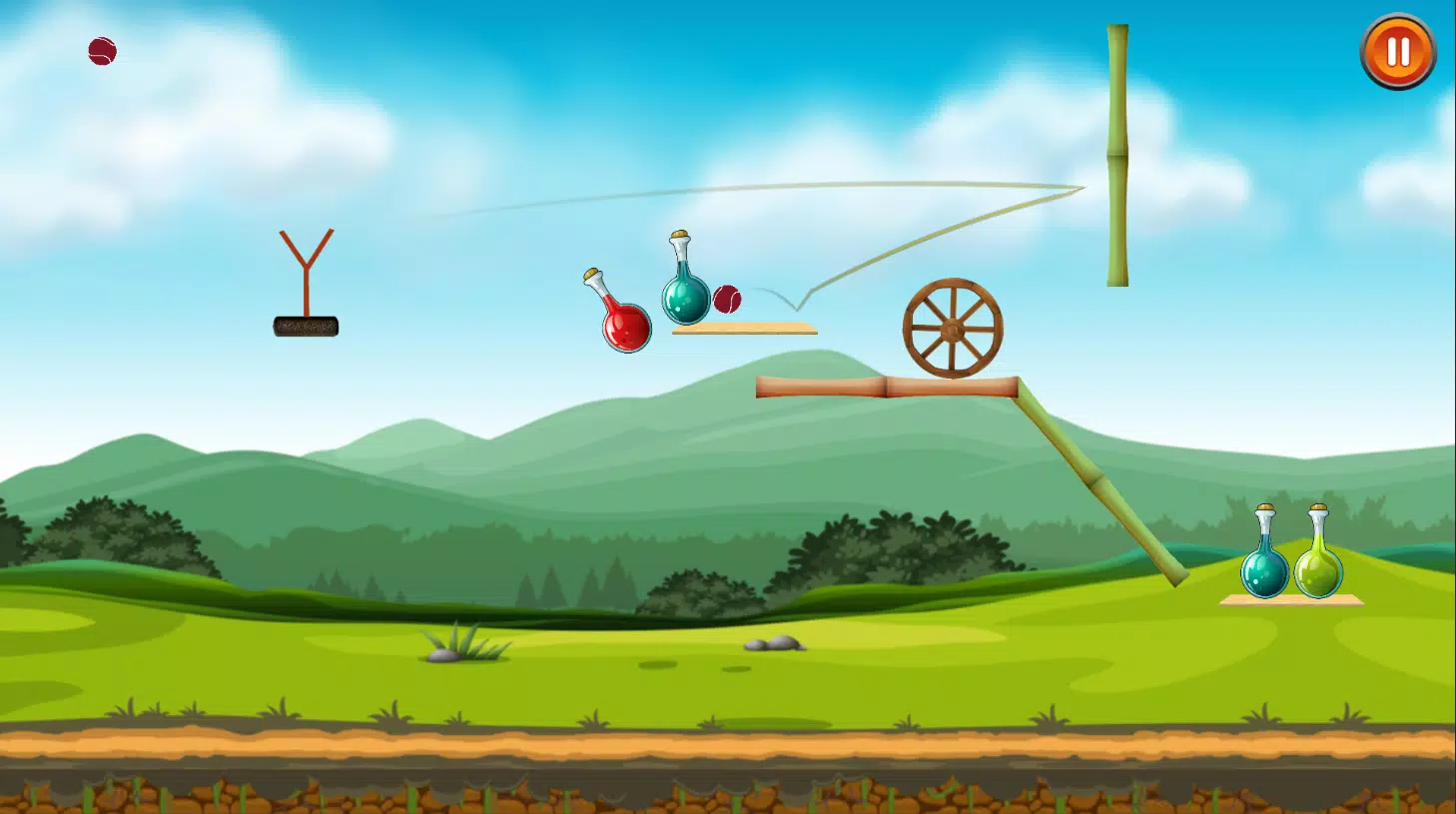 击倒瓶子弹弓 击倒瓶子弹弓