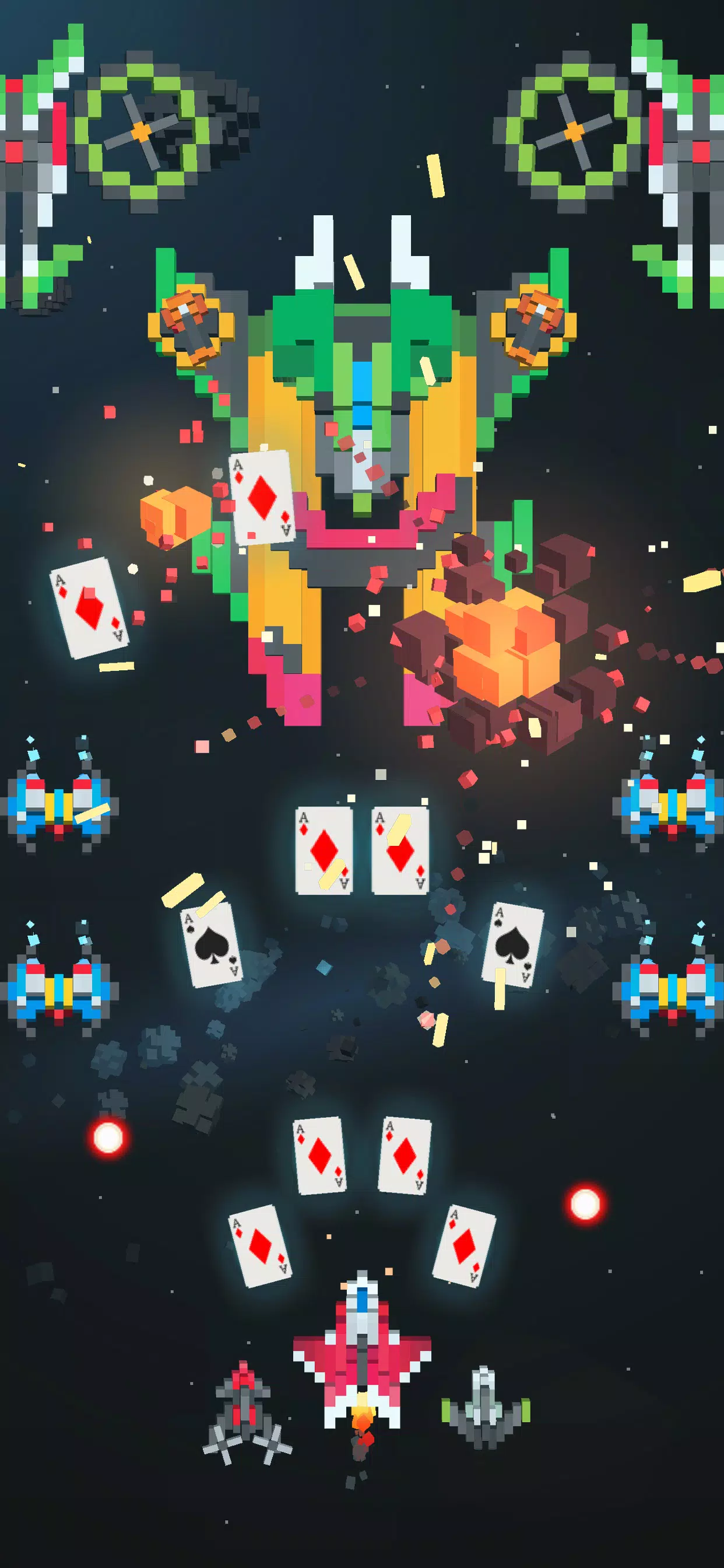 天空之翼: 3D像素战斗机(Sky Wings) 天空之翼: 3D像素战斗机(Sky Wings)