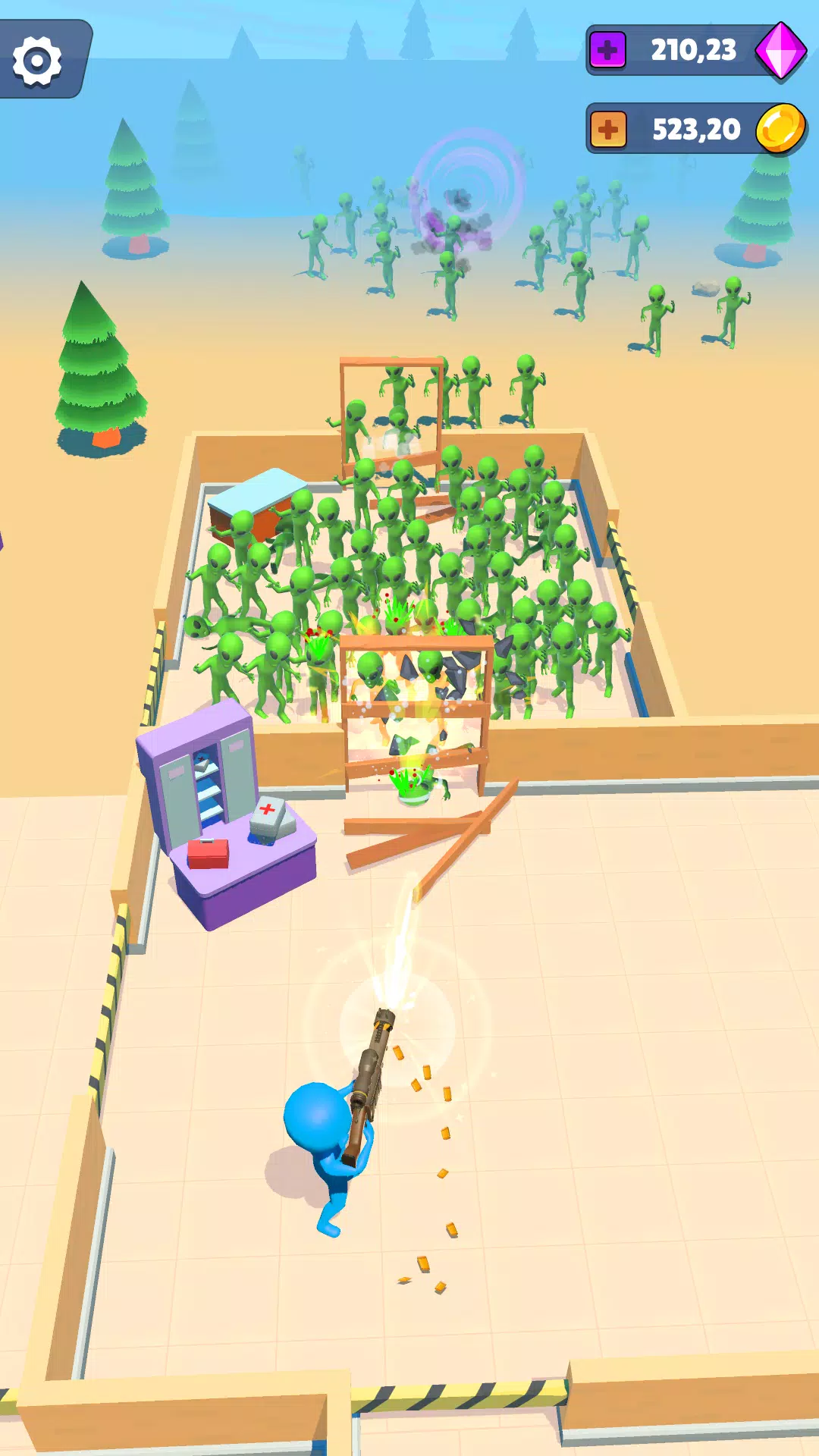 外星人入侵：枪支防御