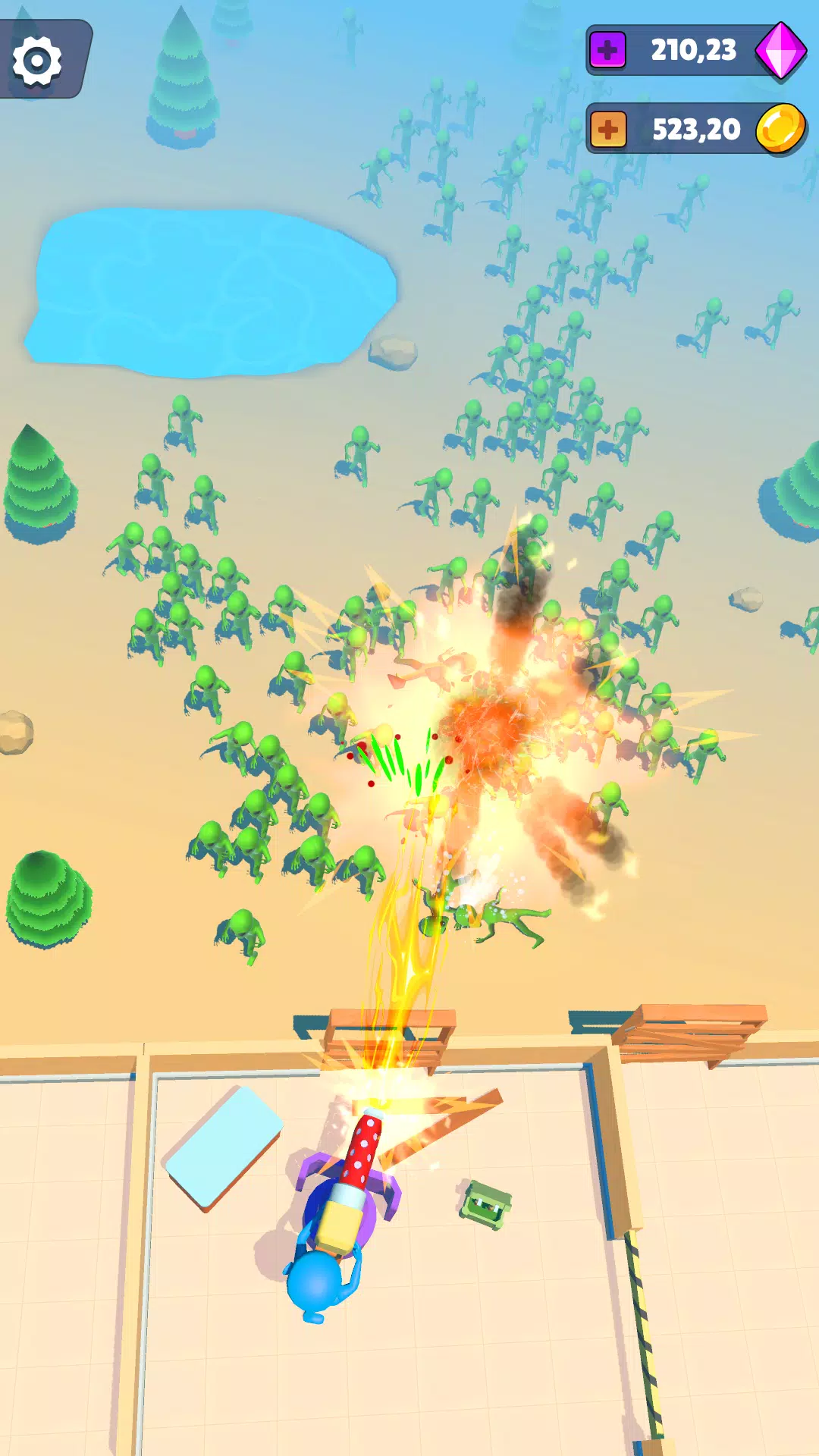 外星人入侵：枪支防御