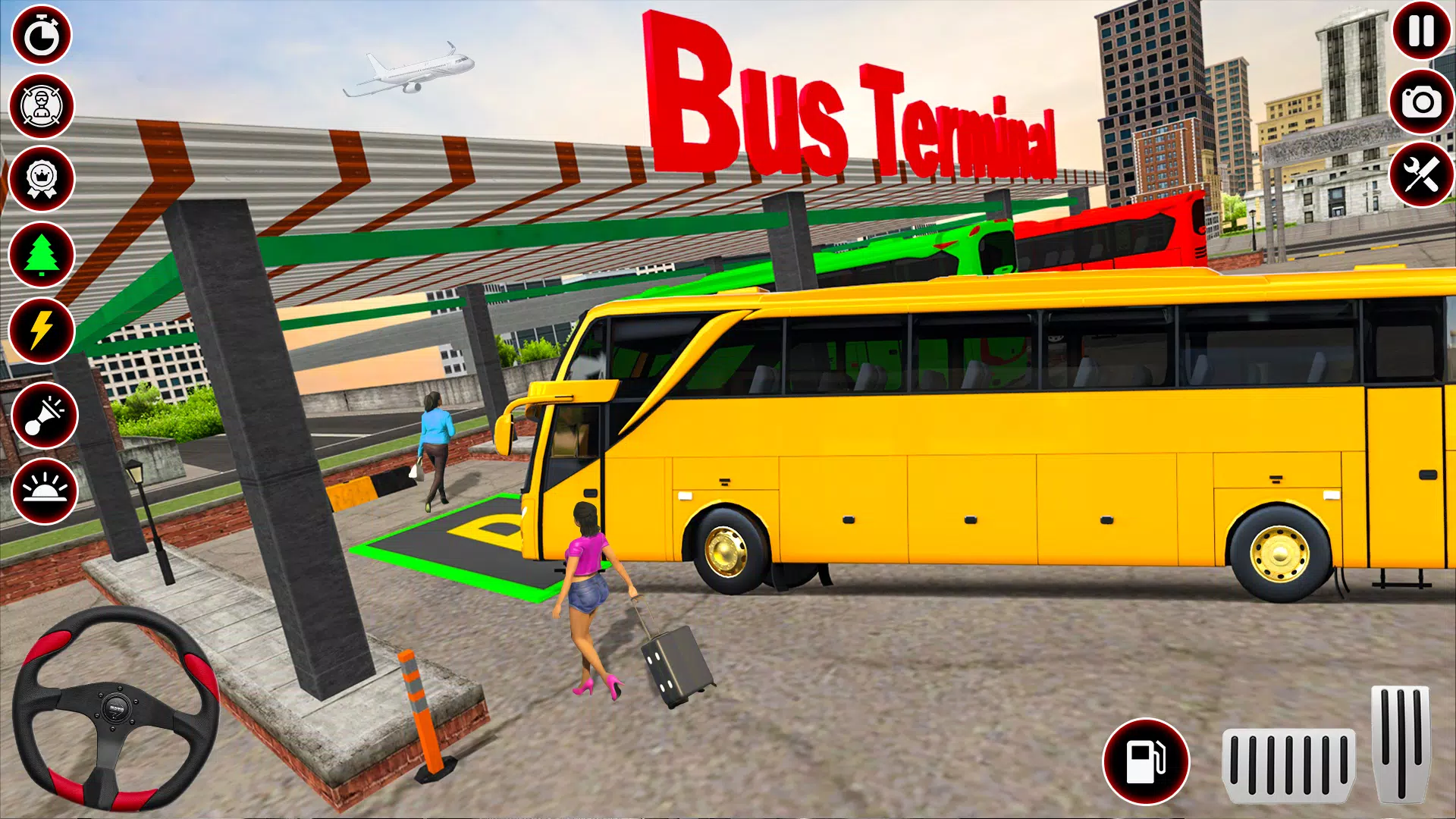 疯狂的 教练 公共汽车 模拟器 疯狂的 教练 公共汽车 模拟器