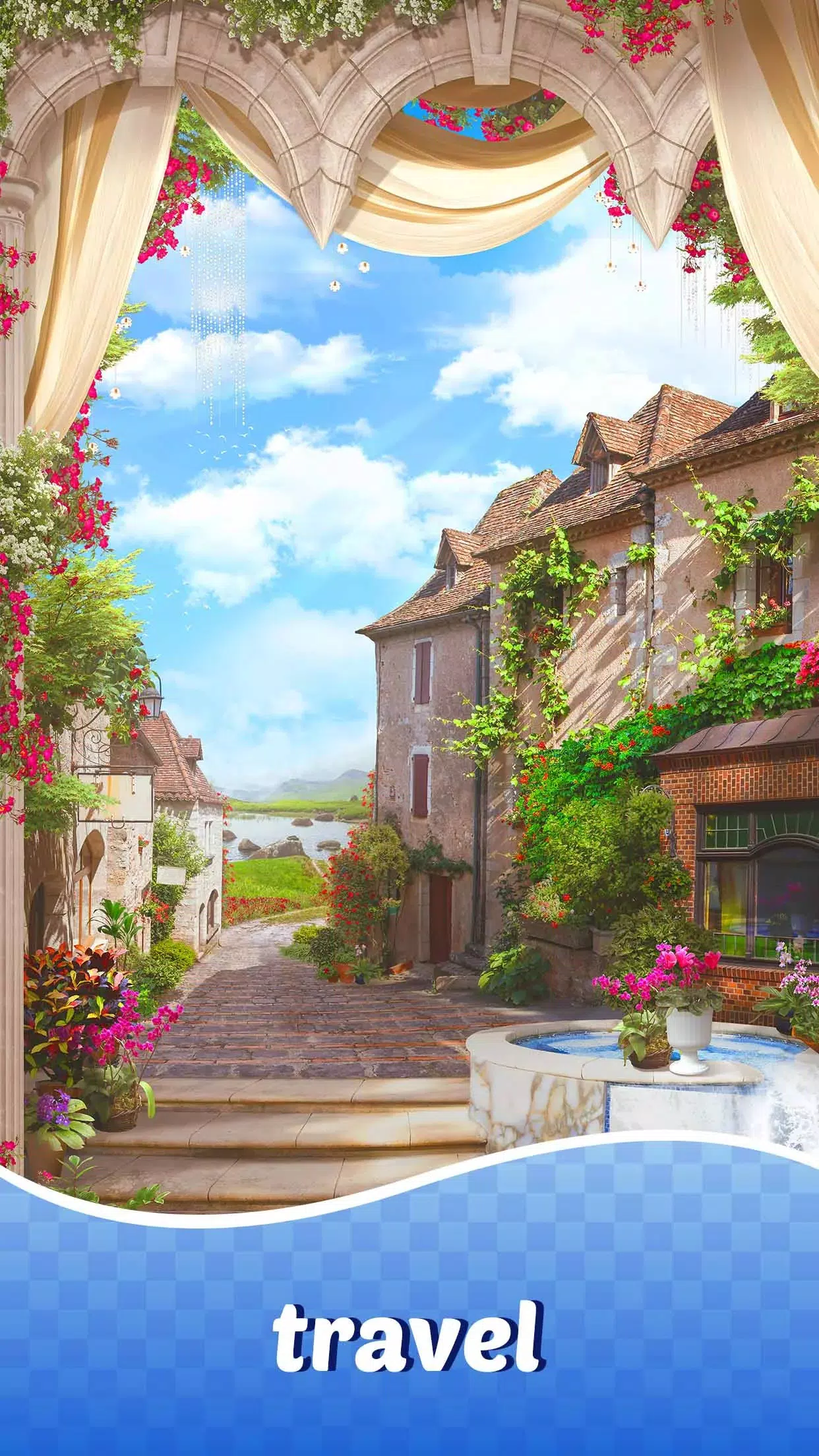 风景画:按数字着色 风景画:按数字着色