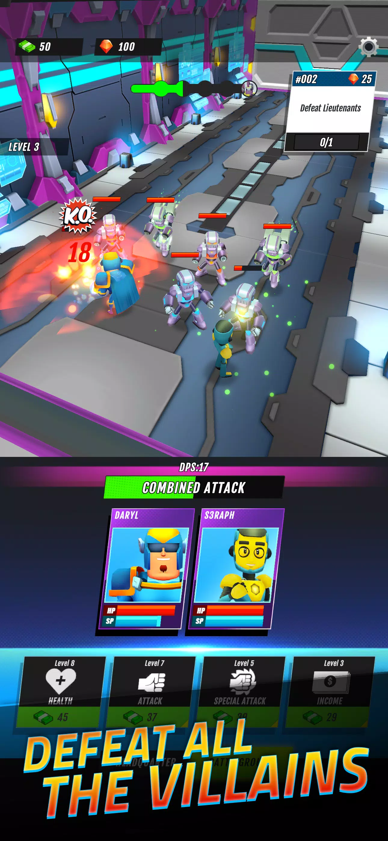 超级英雄闲置RPG 超级英雄闲置RPG