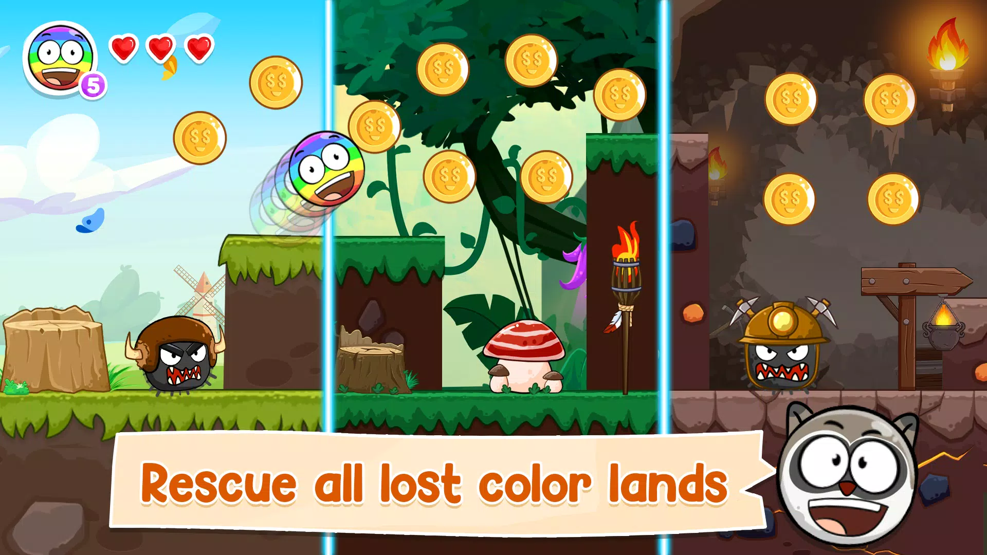 彩色球救援:球英雄 彩色球救援:球英雄