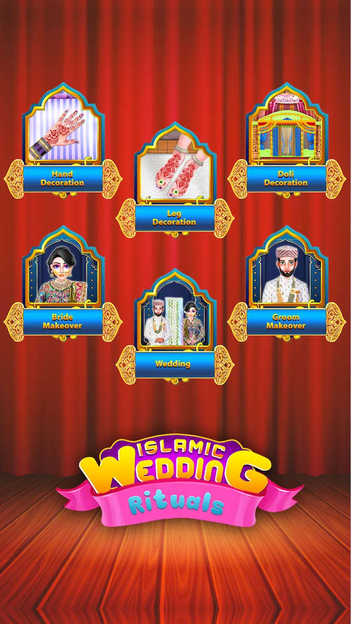 Hijab婚礼化妆-打扮