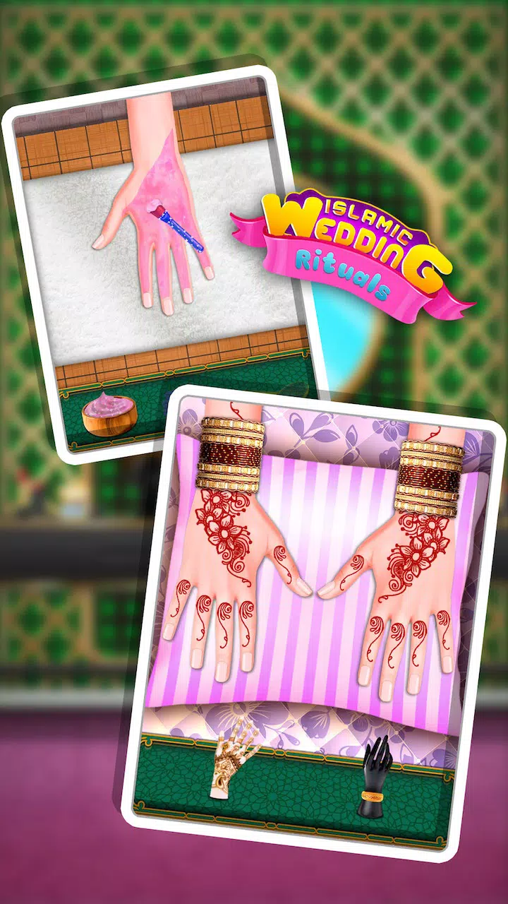 Hijab婚礼化妆-打扮