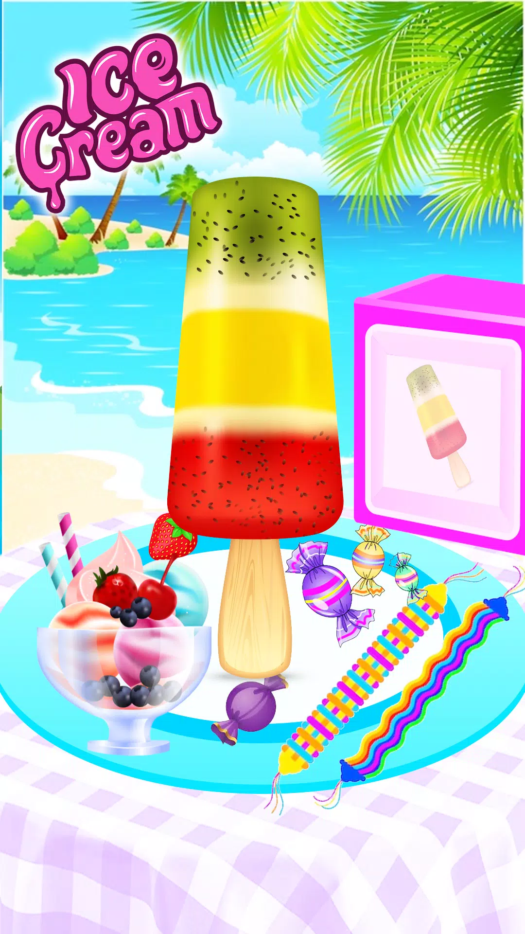 冰淇淋制冰游戏