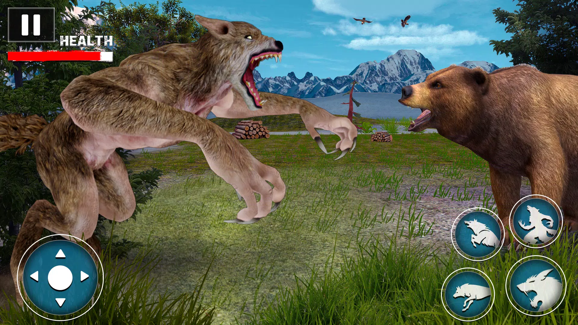 野生森林狼人狩猎 野生森林狼人狩猎