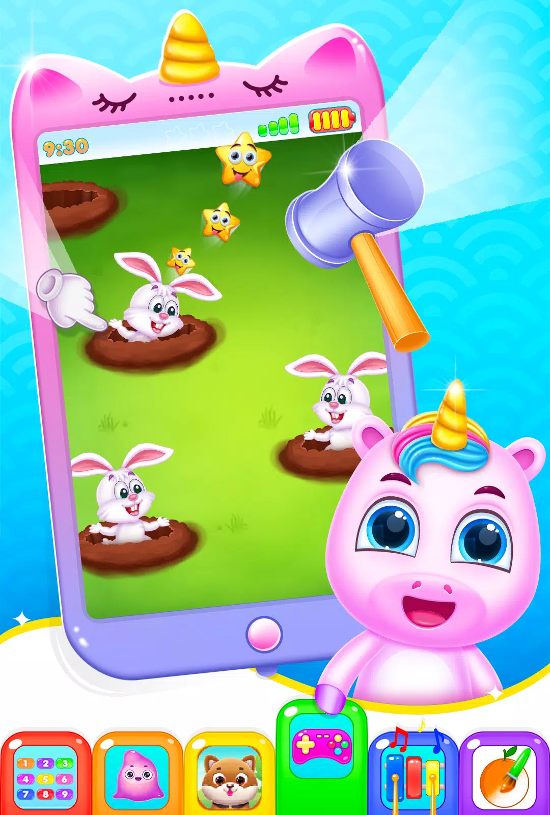 独角兽学龄前儿童手机 独角兽学龄前儿童手机