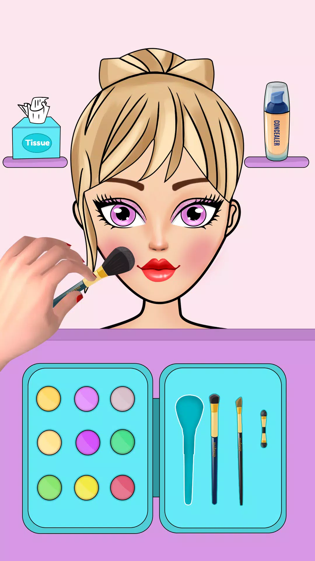 DIY纸公主娃娃游戏 DIY纸公主娃娃游戏