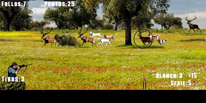 猎狗猎鹿 猎狗猎鹿