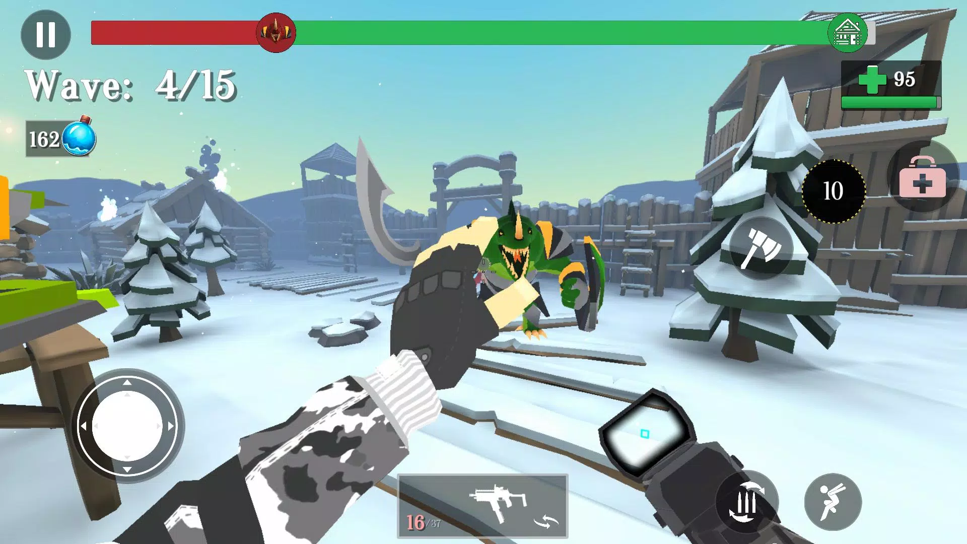 斯拉夫人VS蜥蜴：斯拉夫人的枪响