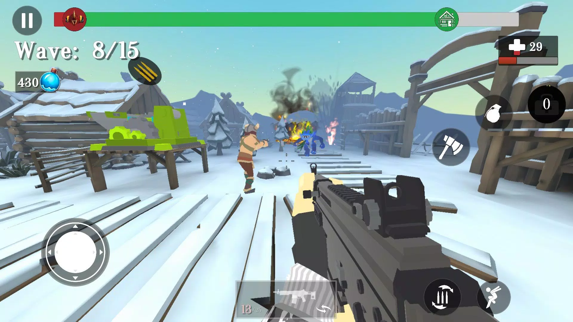 斯拉夫人VS蜥蜴：斯拉夫人的枪响