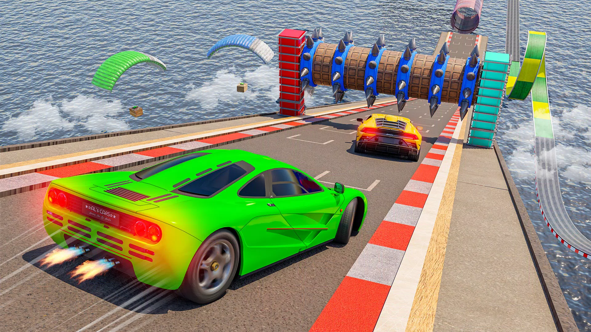 极限坡道特技汽车游戏 极限坡道特技汽车游戏