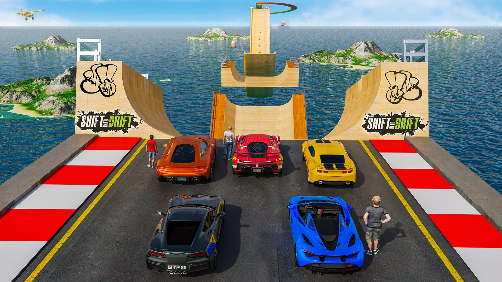 极限坡道特技汽车游戏 极限坡道特技汽车游戏