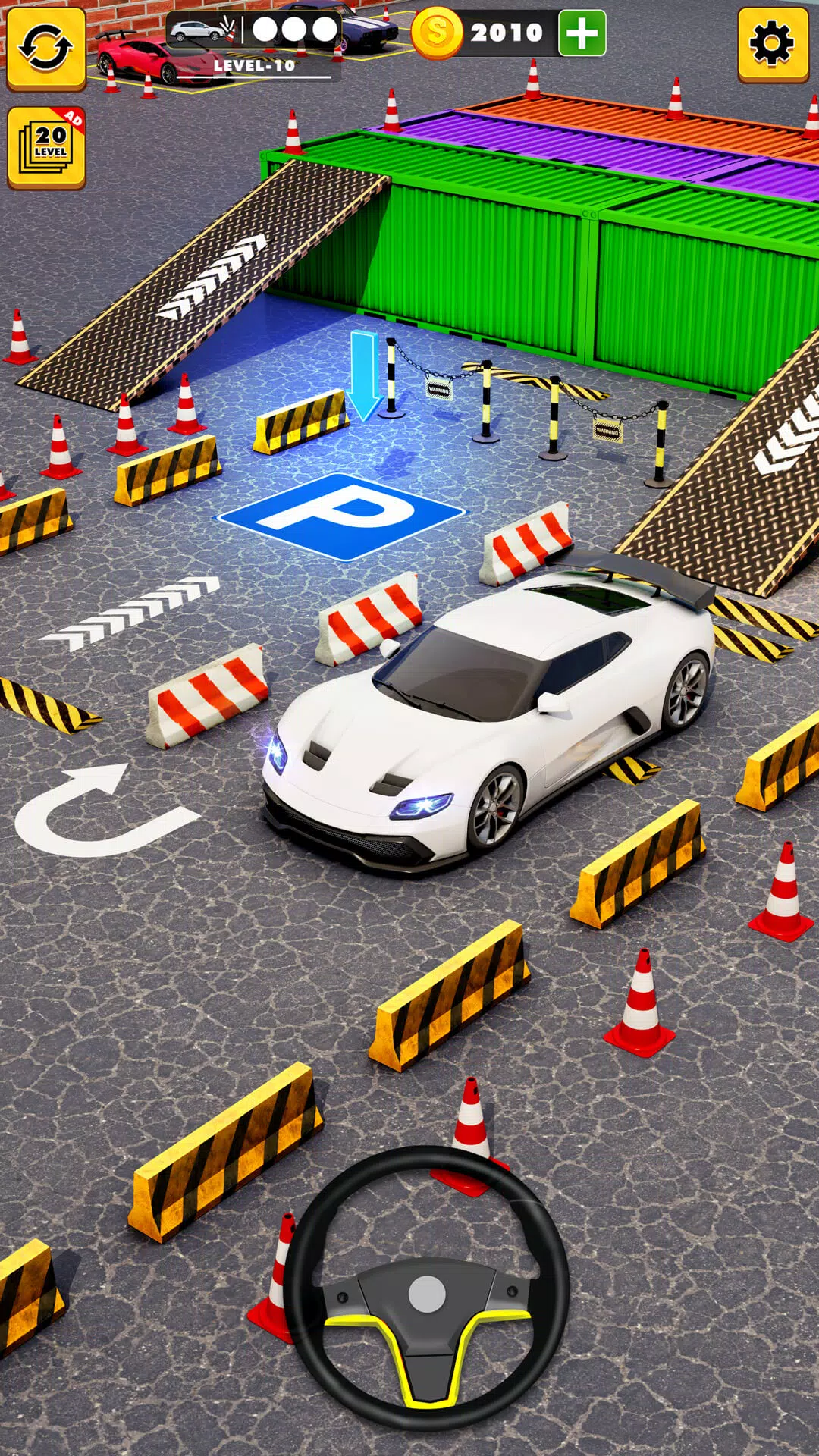 停车场：3D游戏