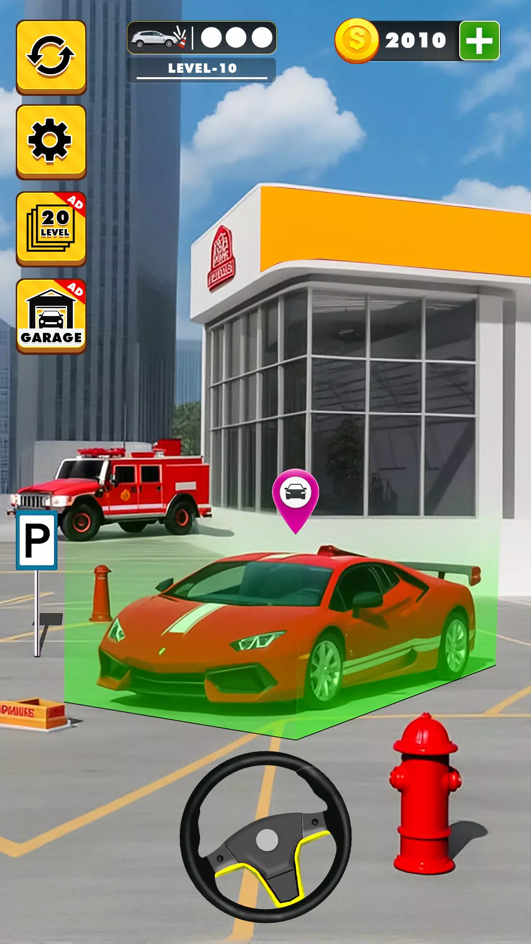 停车场：3D游戏