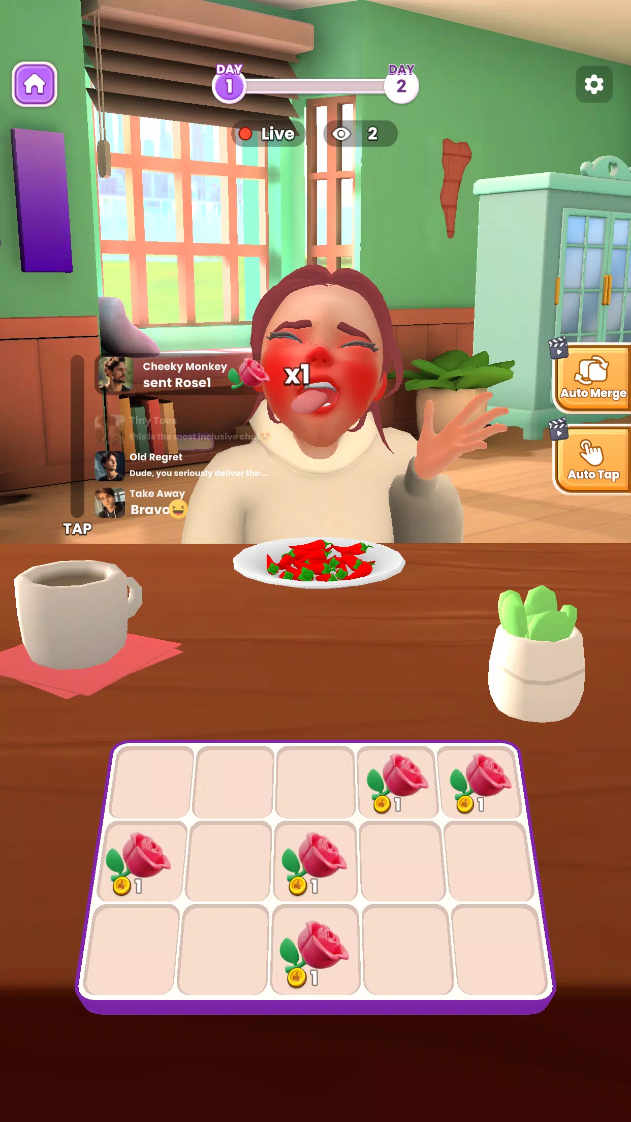 主播合并：病毒式传播