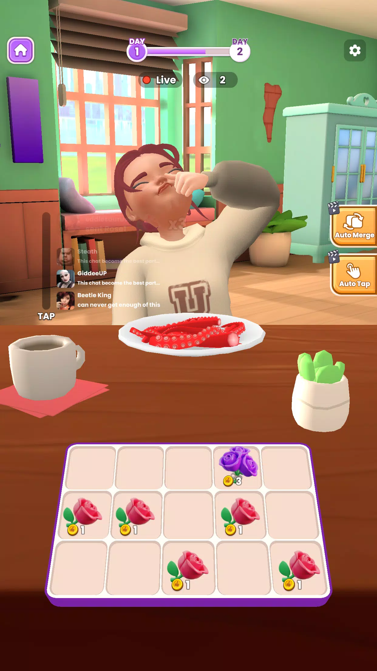 主播合并：病毒式传播