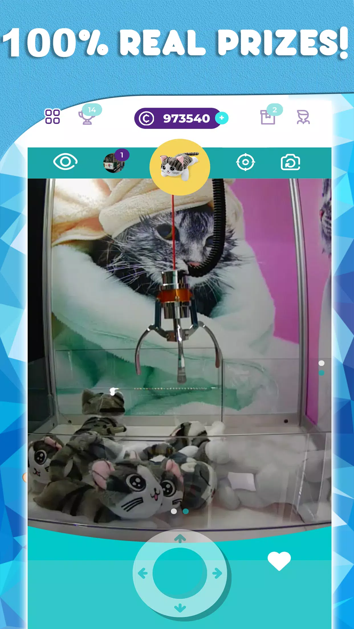 移动真正的娃娃机(Claw.Games) 移动真正的娃娃机(Claw.Games)