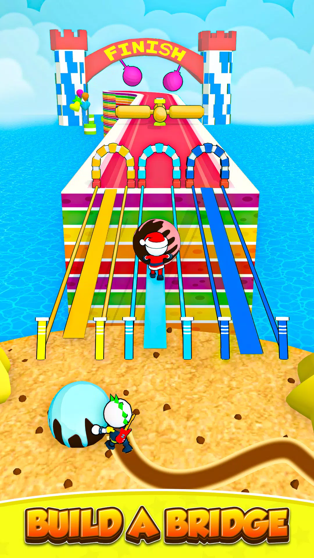 趣味蛋糕跑酷：赛车游戏