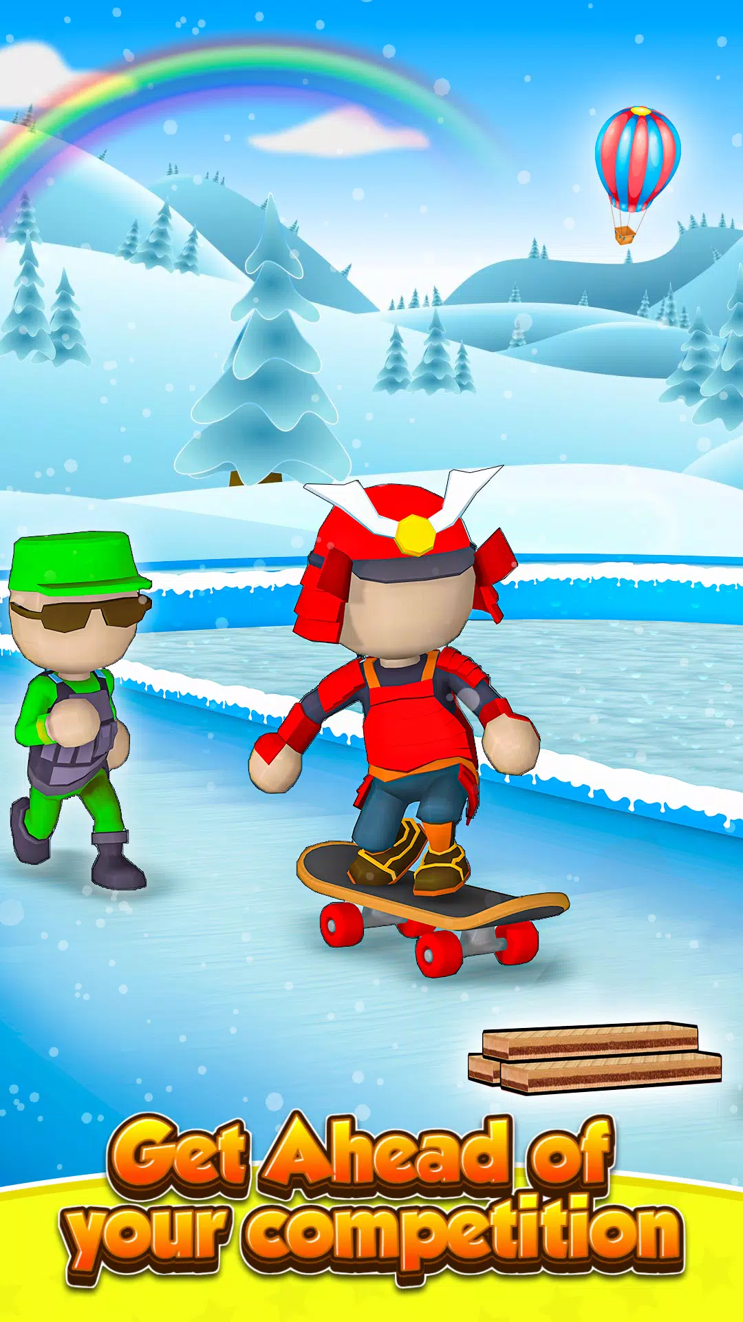 趣味蛋糕跑酷：赛车游戏