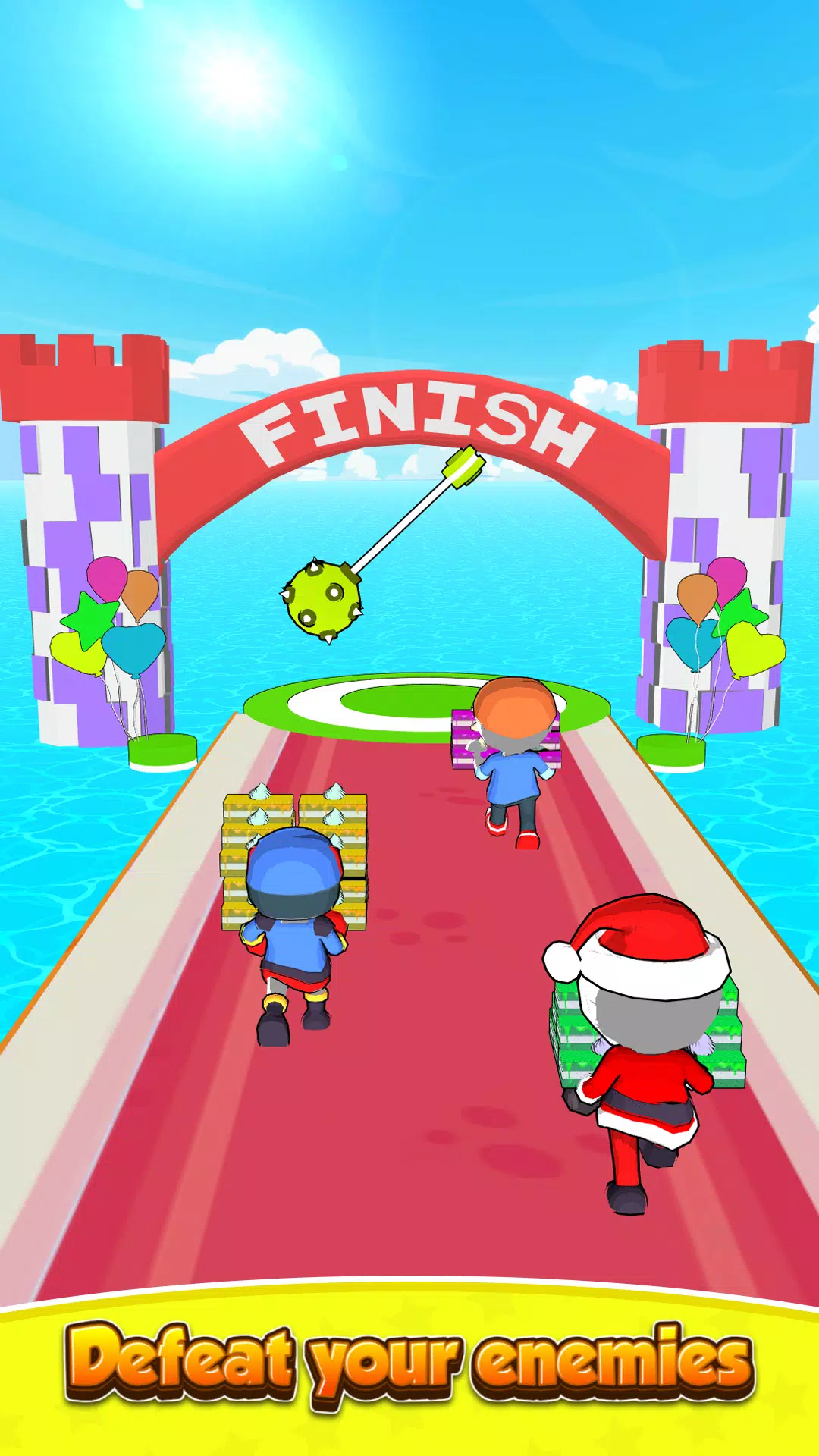 趣味蛋糕跑酷：赛车游戏