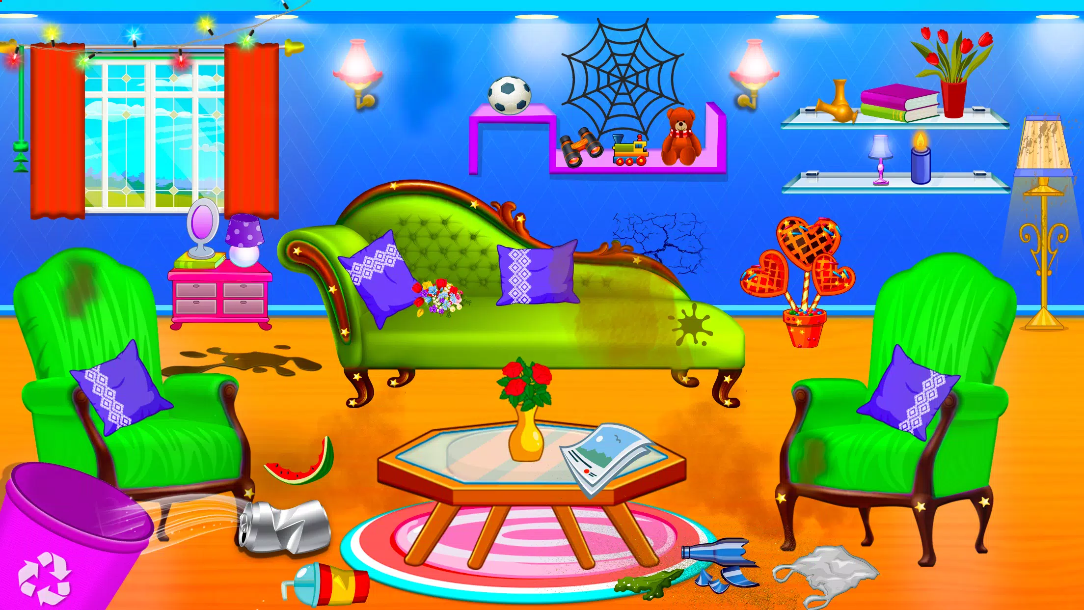 娃娃屋改造：上门维修和清洁游戏