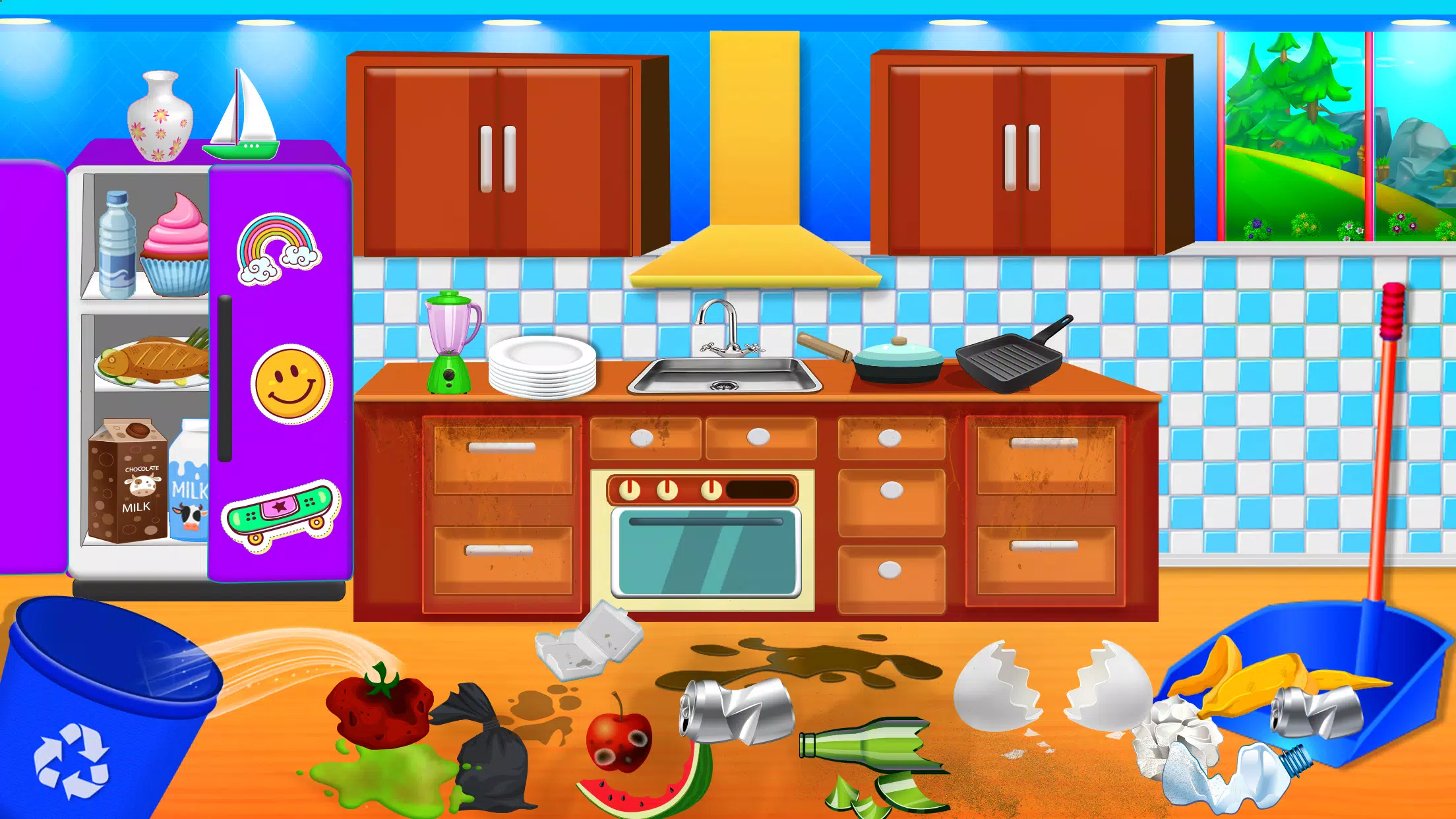 娃娃屋改造：上门维修和清洁游戏