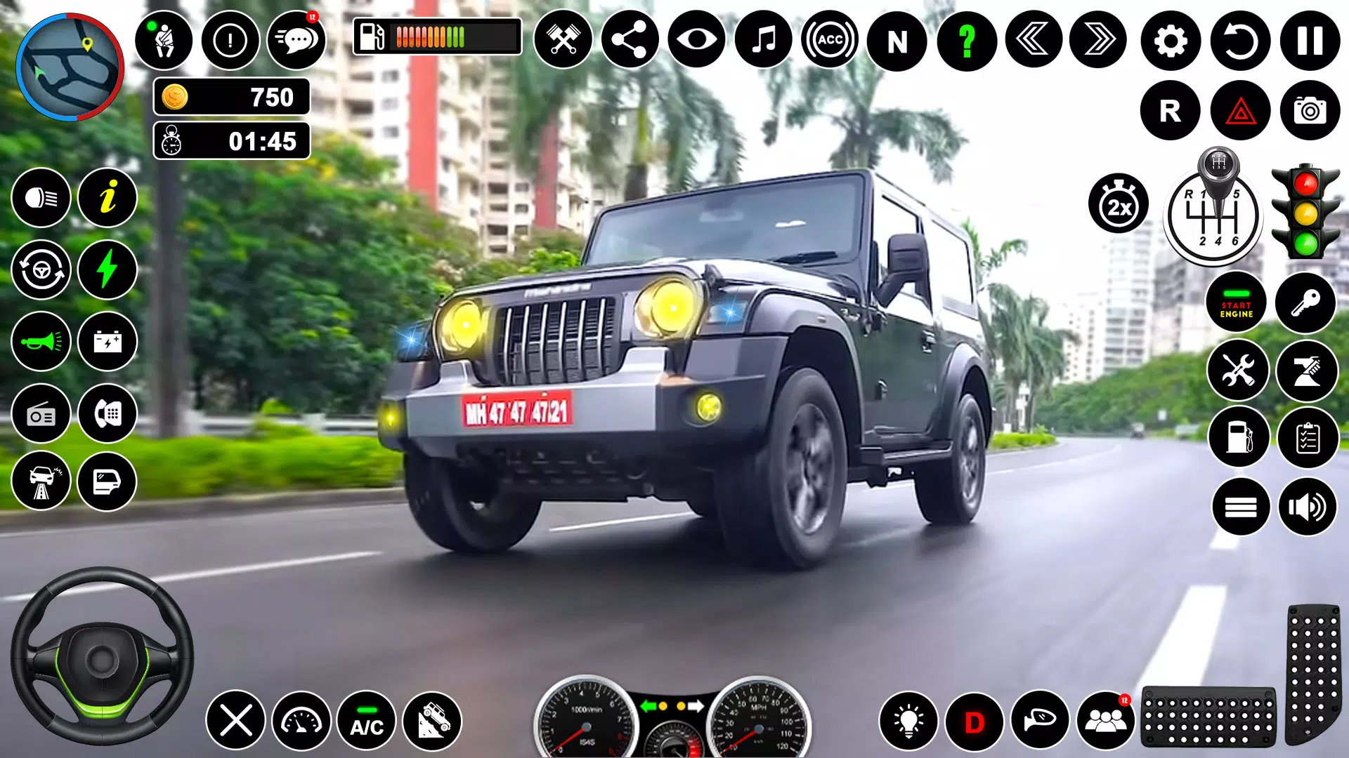 森林 吉普车 驾驶 吉普车 游戏 森林 吉普车 驾驶 吉普车 游戏