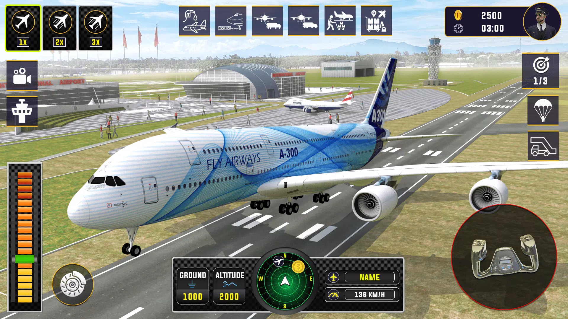 飞机飞行员模拟器游戏 飞机飞行员模拟器游戏