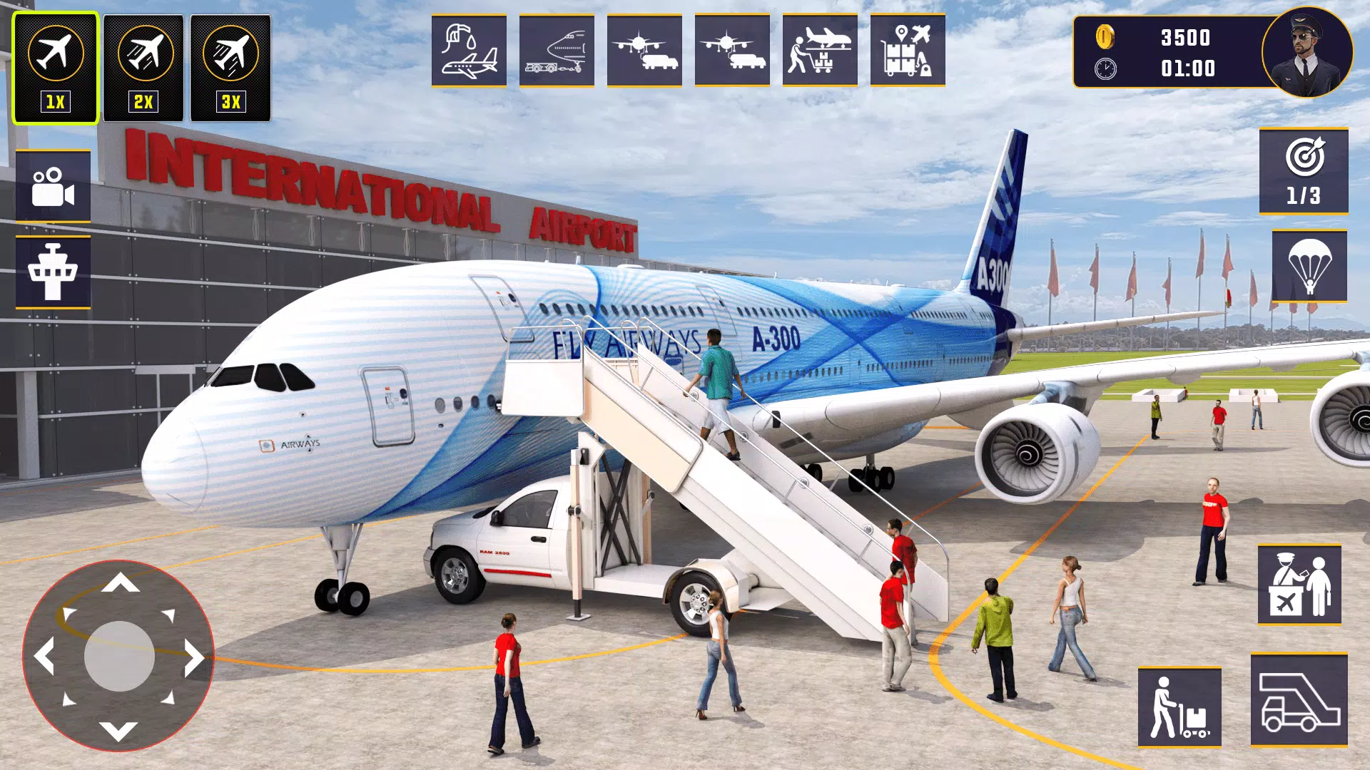 飞机飞行员模拟器游戏 飞机飞行员模拟器游戏