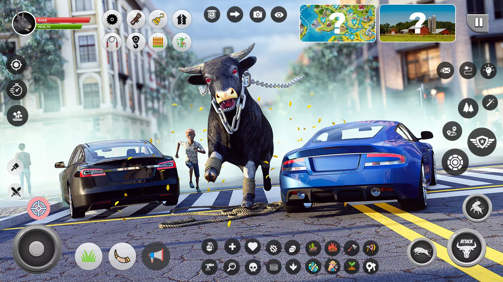 狂野战斗工艺公牛游戏 狂野战斗工艺公牛游戏