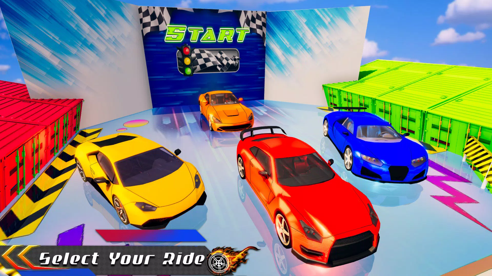 汽车特技GT蜘蛛：汽车游戏