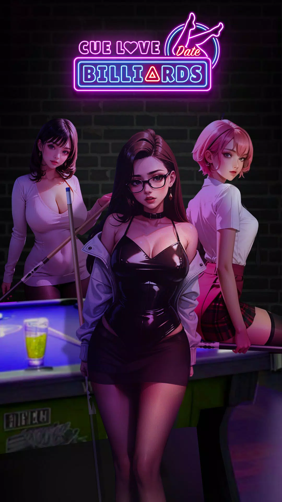 提示爱情女孩:台球约会 提示爱情女孩:台球约会