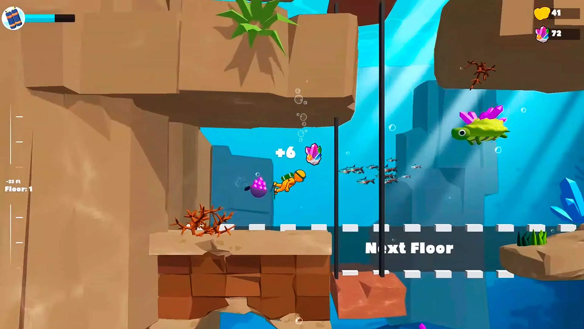 水肺潜水员：金银岛