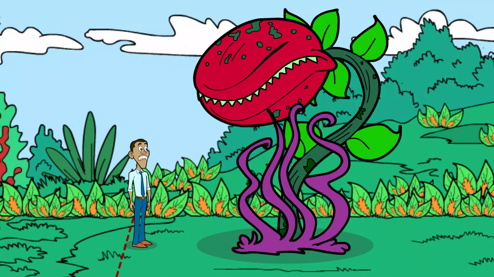 科迪奥巴马疯狂岛逃亡