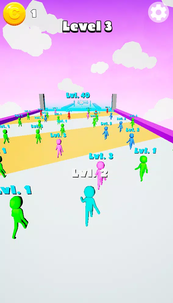 尺寸人-放大跑步游戏