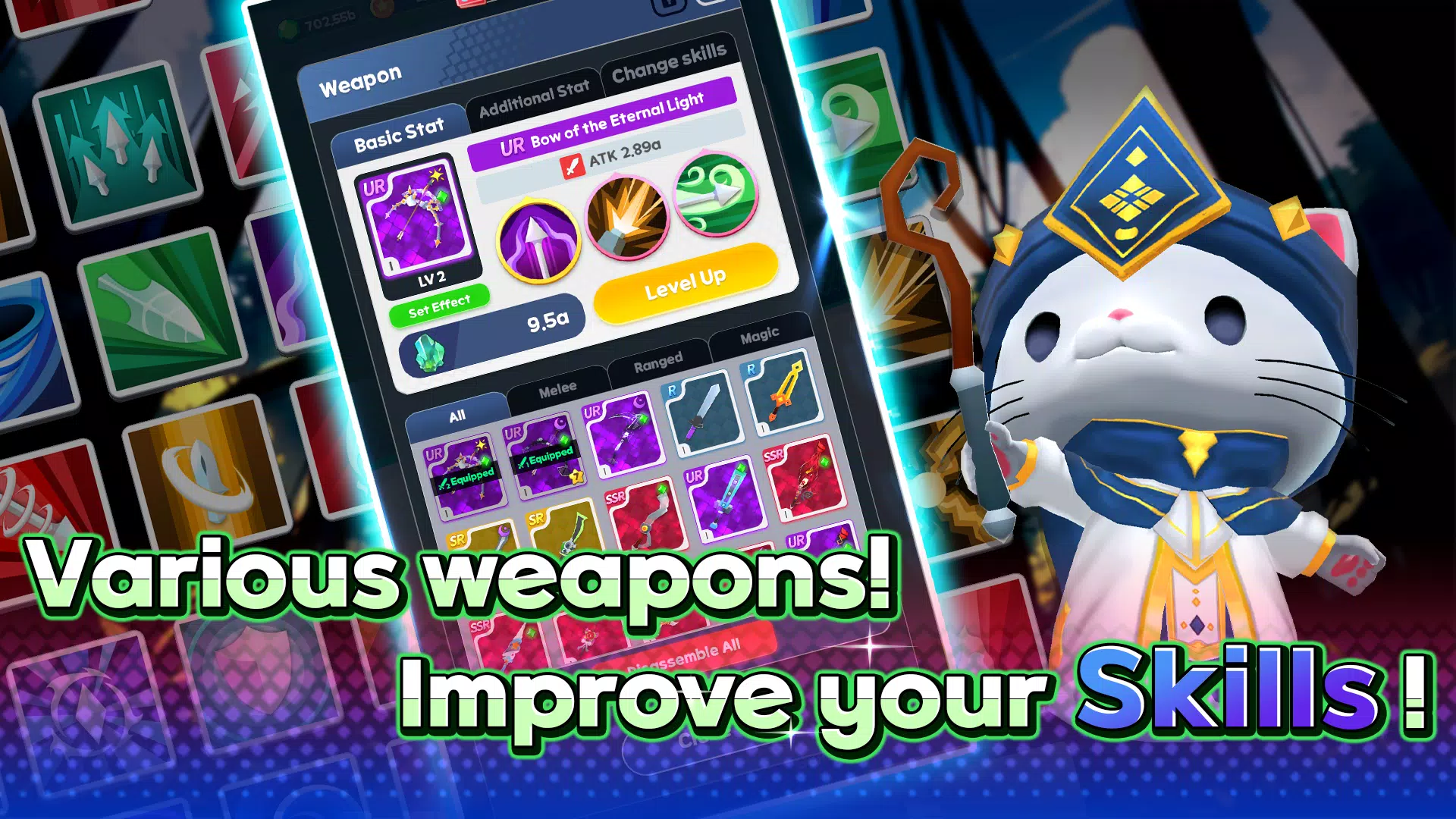 塔猫之战：AFK Idle RPG