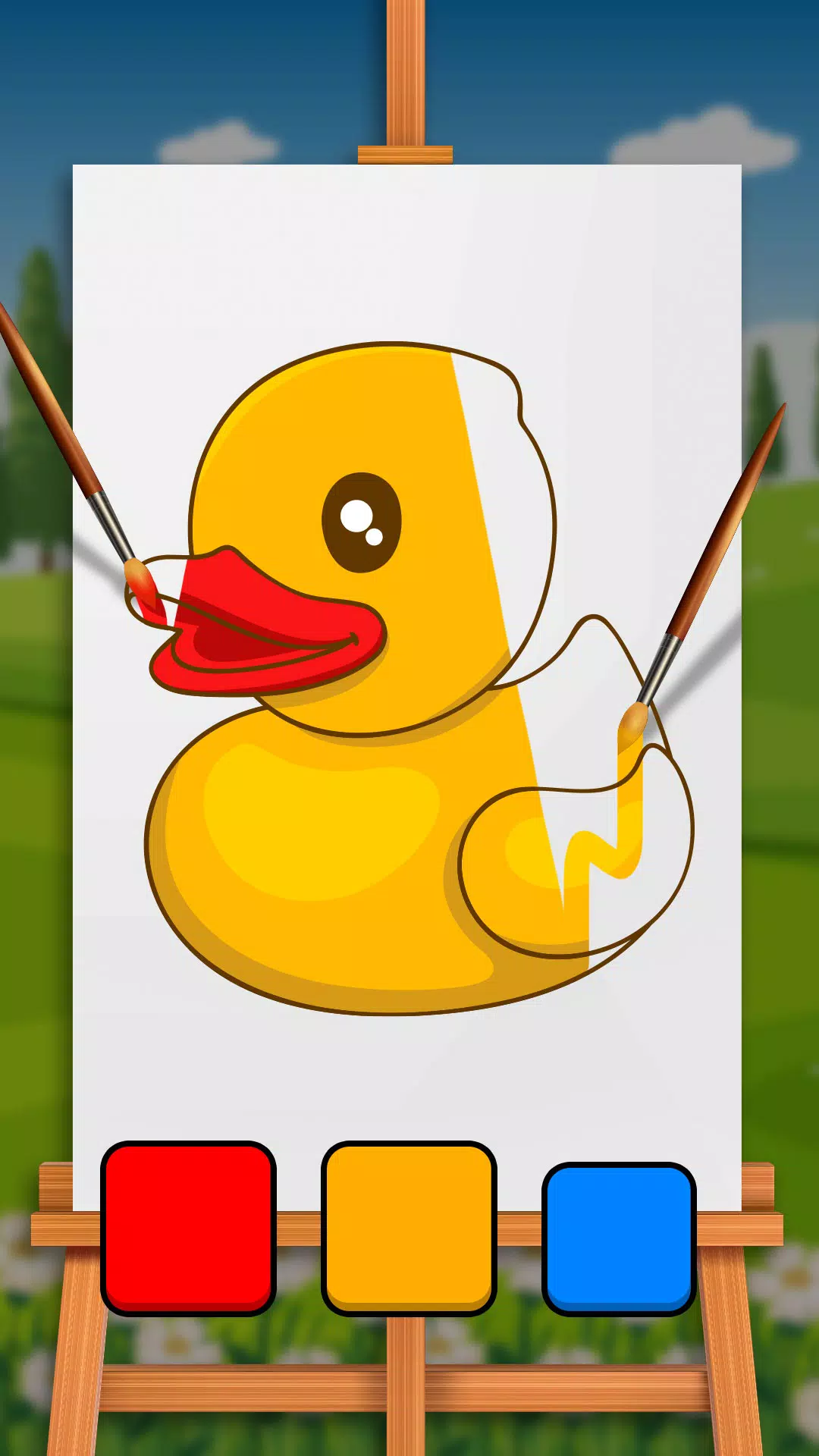 着色字母绘画知识