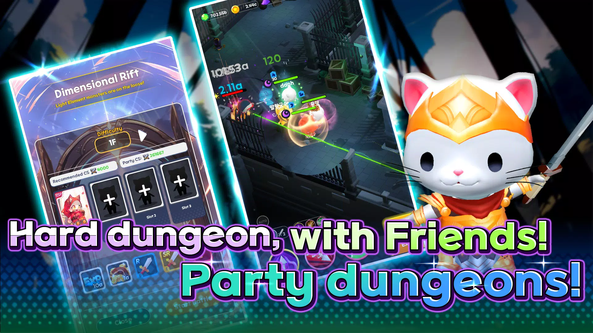 塔猫之战：AFK Idle RPG