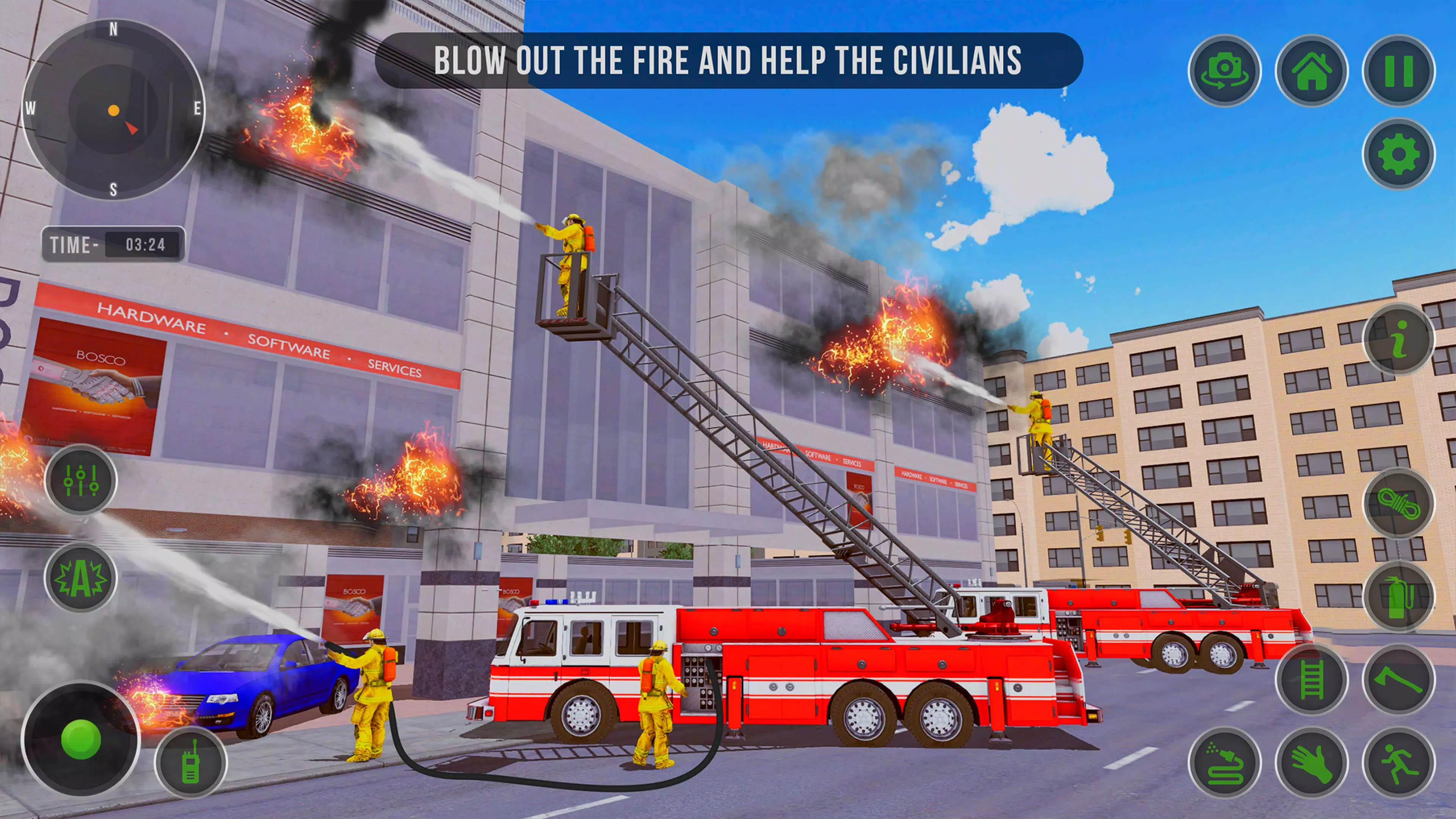 消防员模拟人生:消防员游戏 消防员模拟人生:消防员游戏