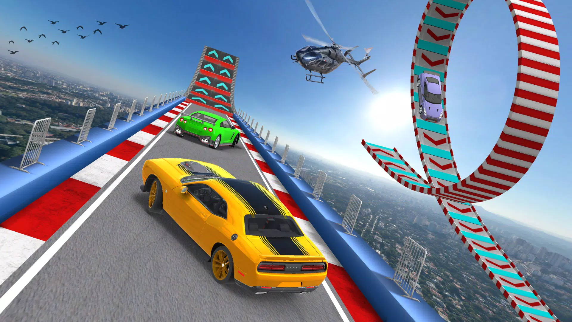 超级坡道汽车特技