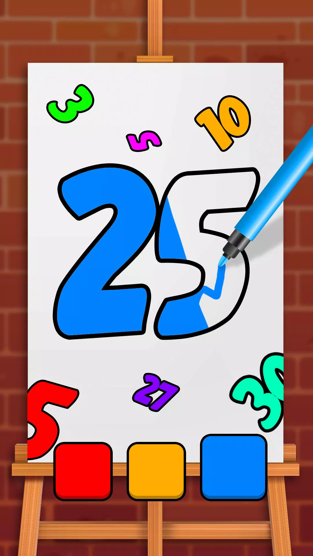 着色字母绘画知识