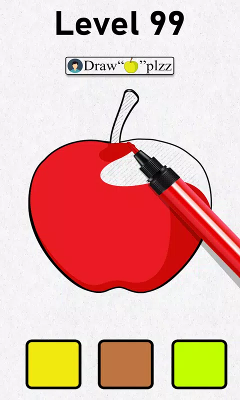 着色字母绘画知识