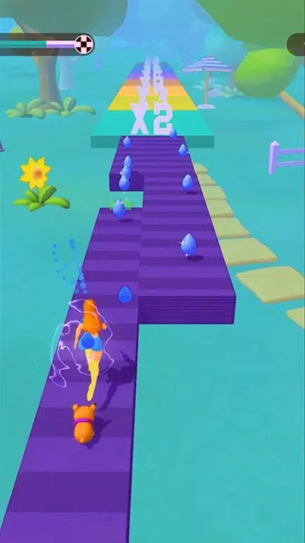 花园女孩软管跑 花园女孩软管跑