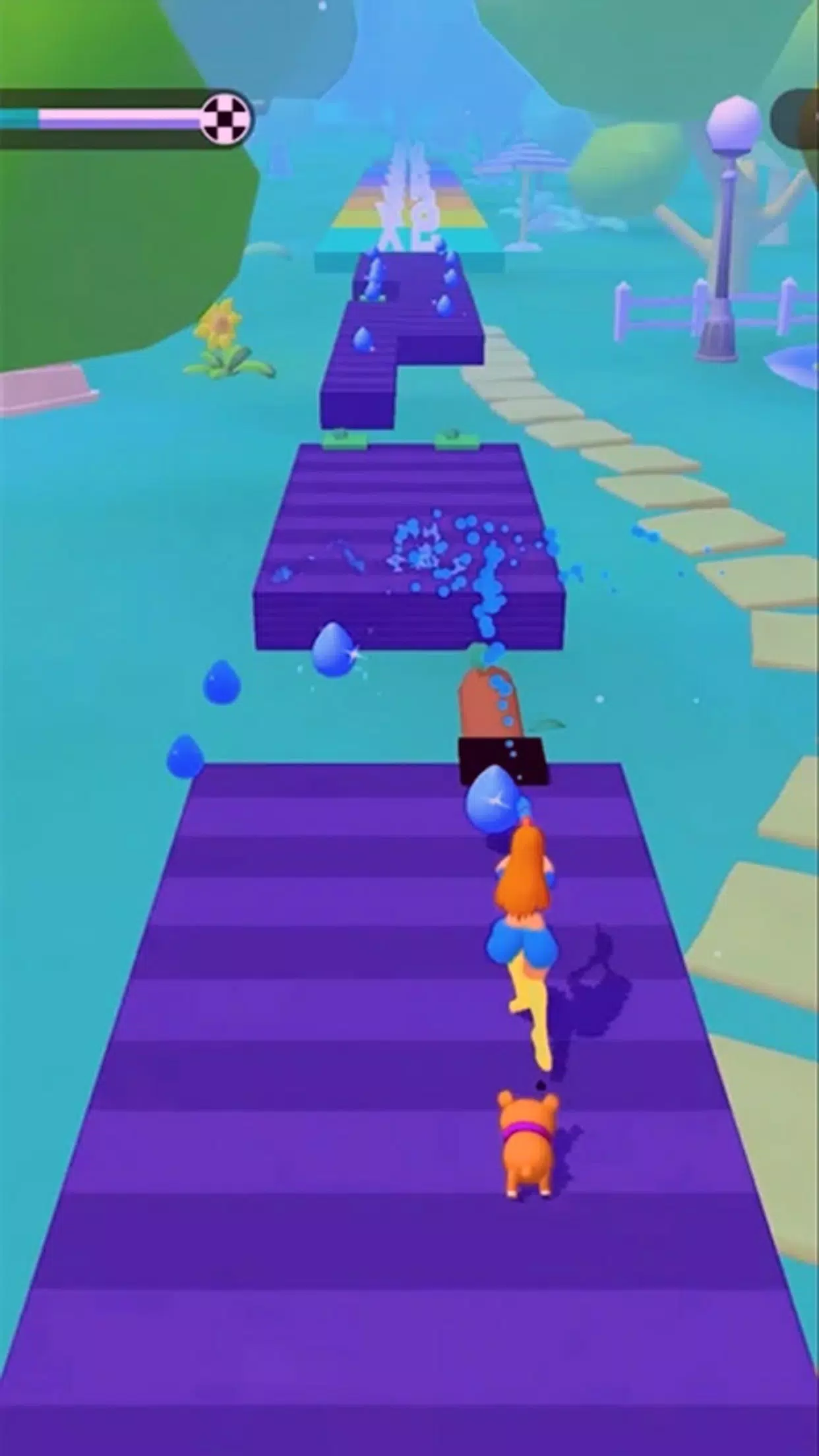 花园女孩软管跑 花园女孩软管跑